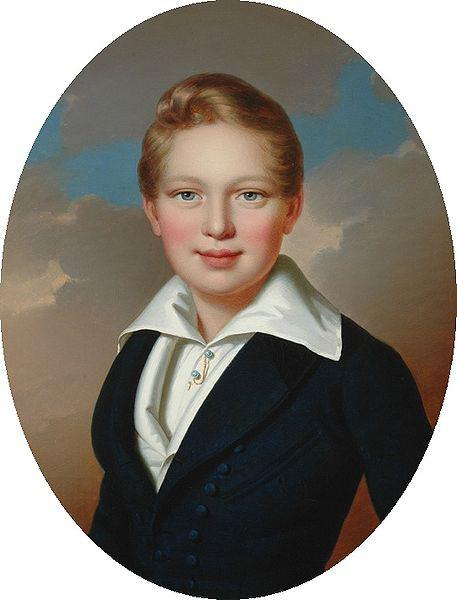 unknow artist Portrait of Archduke Alexander of Austria son of Archduke Joseph, Palatine of Hungary Germany oil painting art